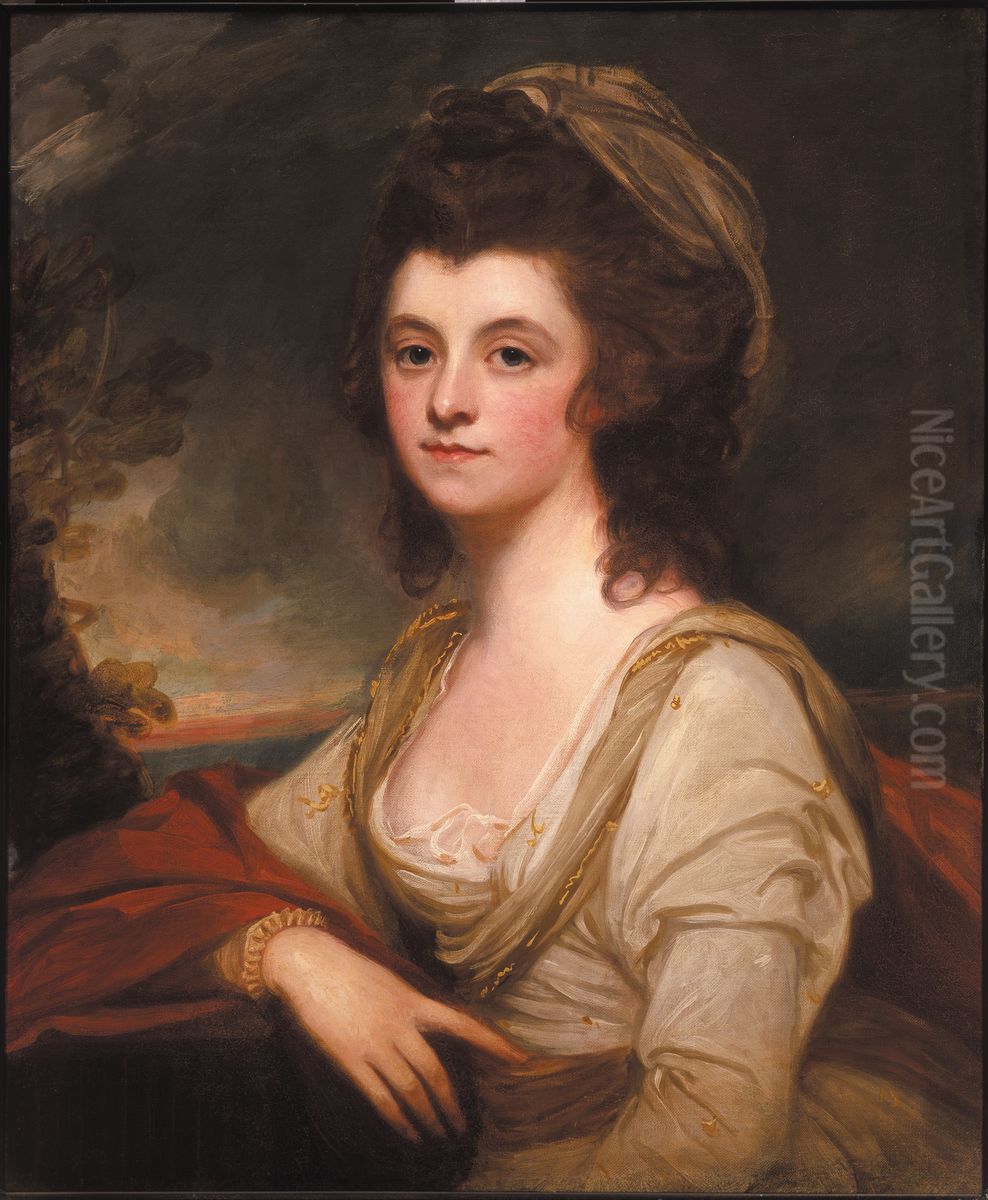 Portrait of Lady Bentinck Oil Painting by George Romney