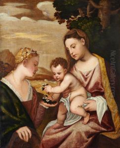 Virgin and Child with Saint Catherine