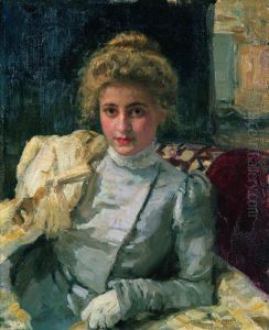 A mulher loira (retrato de Tyashova)