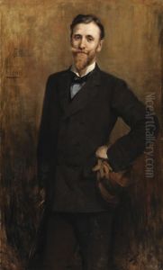 Portrait of T.P. Gill, Journalist, Secretary, Department of Agriculture and Technical Instruction