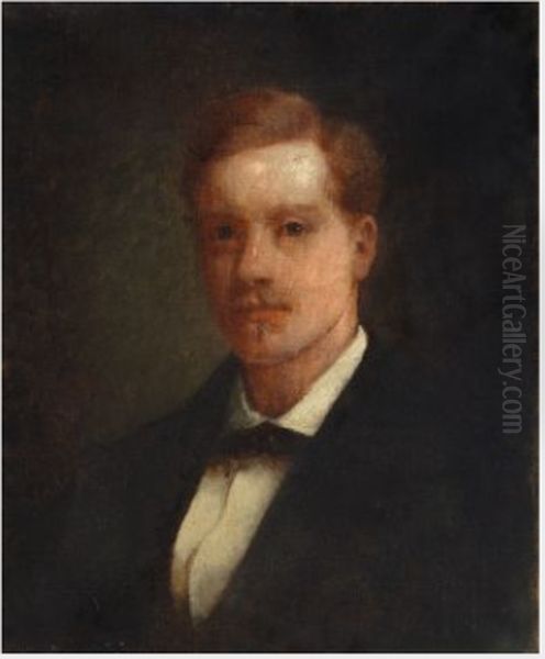Portrait of Maximilian O'Hagan Oil Painting by Harriet Osborne O'Hagan