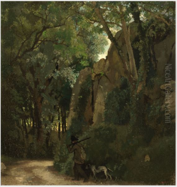 Trees at Howth Oil Painting by William Orpen