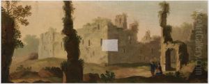 Capriccio with Sant'Agnese fuori le Mura and San Constanza, Rome