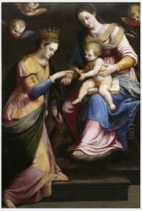 The Mystic Marriage of Saint Catherine