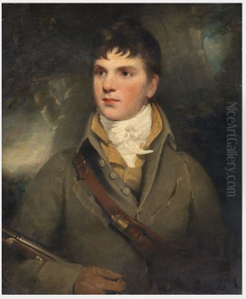 A Member of the Grove Family Oil Painting by William Beechey