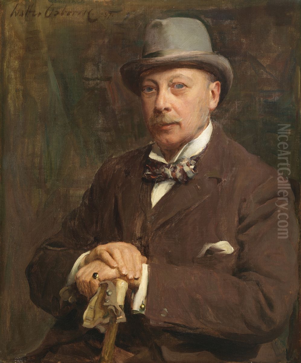 Portrait of a Gentleman Oil Painting by Walter Osborne