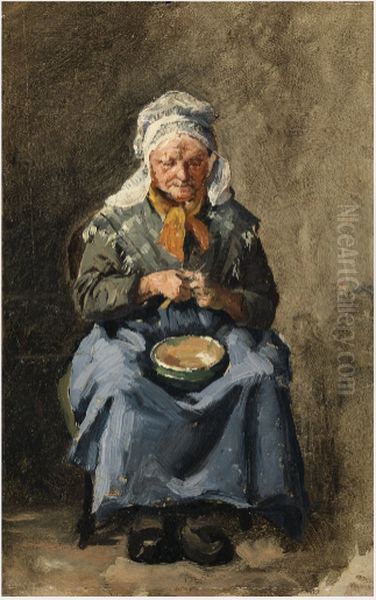 Modenke Verhoft Oil Painting by Walter Osborne