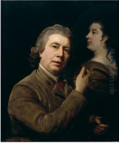 Self-Portrait Oil Painting by Nathaniel Hone