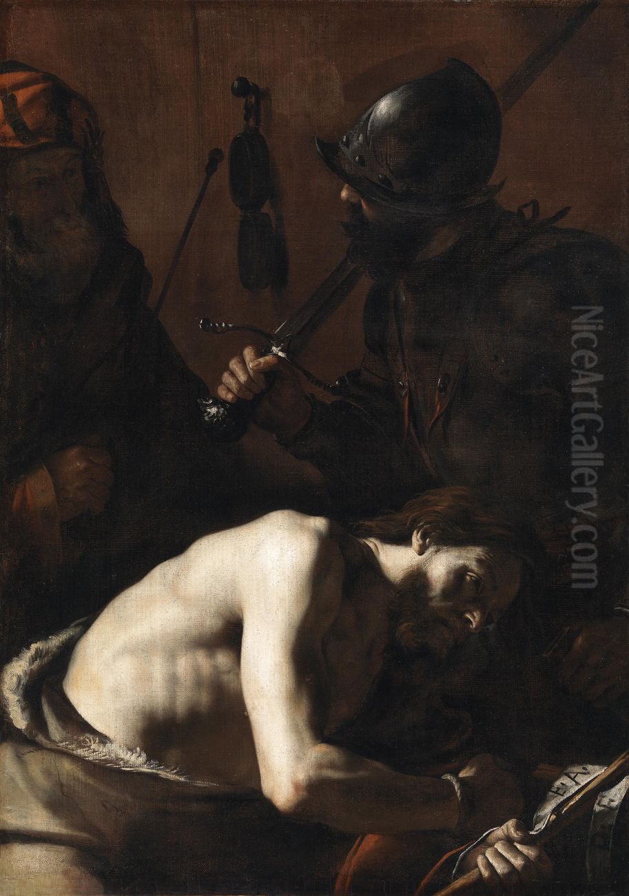 The Beheading of Saint John the Baptist Oil Painting by Mattia Preti