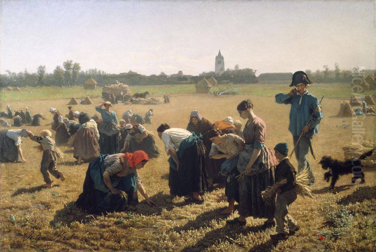 The Gleaners Oil Painting by Jules Breton