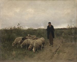 Shepherd and Sheep