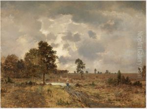 A Country Scene with a Child