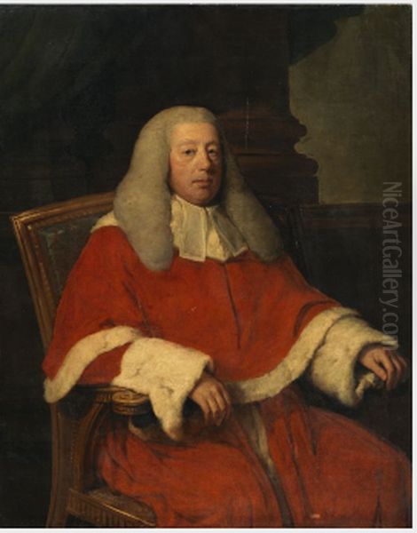 Sir Michael Smith, 1st Bt (1740-1808) Oil Painting by Hugh Douglas Hamilton