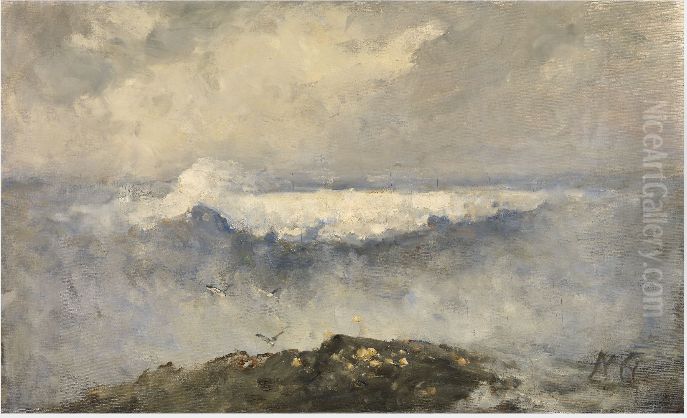 The Wave Oil Painting by Nathaniel Hone the Younger