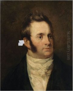 Portrait of J.H. Brocas, Artist
