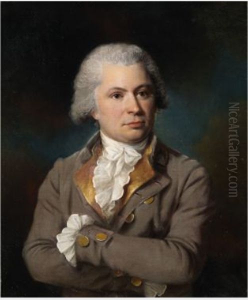 David Garrick (1717-1777), Actor Oil Painting by Johann Zoffany