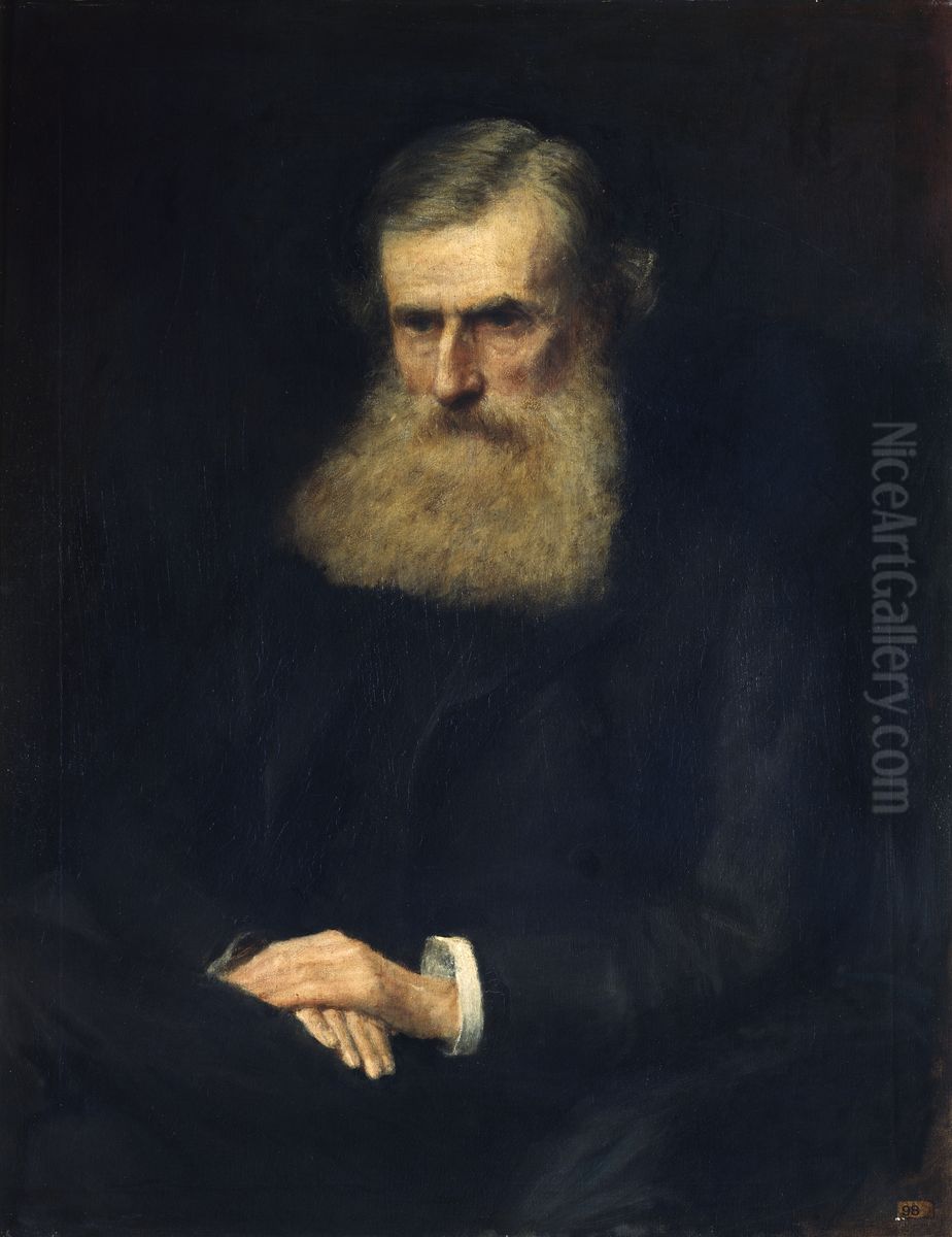 Portrait of John O'Leary (1830-1907), Fenian Oil Painting by John Butler Yeats