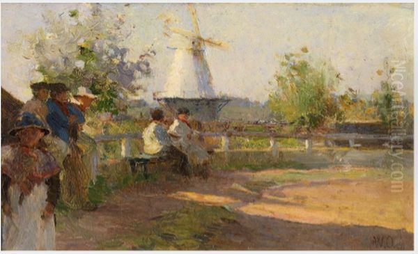 A Sketch at Rye Oil Painting by Walter Osborne