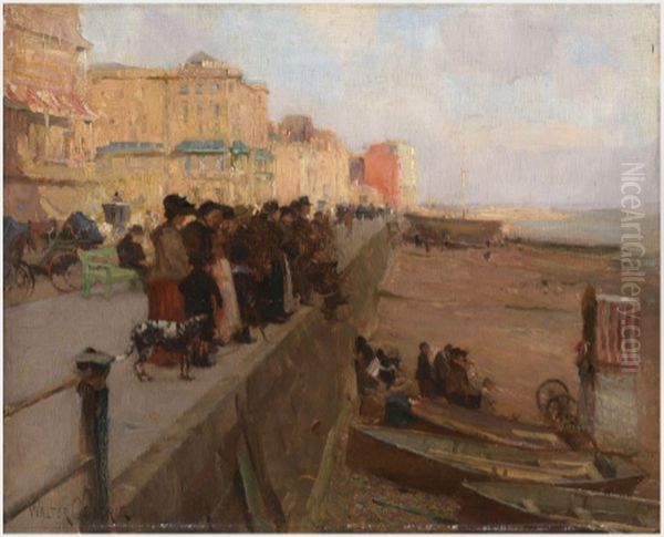 A View of Hastings Oil Painting by Walter Osborne