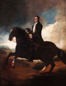 El duque de Wellington a caballo El duque de Wellington a caballo
