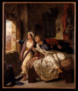 Rebecca and the Wounded Ivanhoe