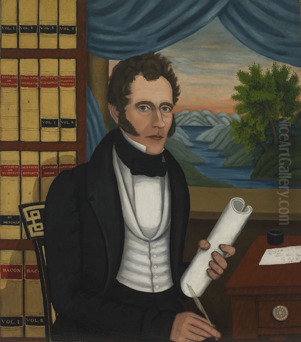 Charles Wheeler (1795-1873) Oil Painting by Lucinda Redmon Orear