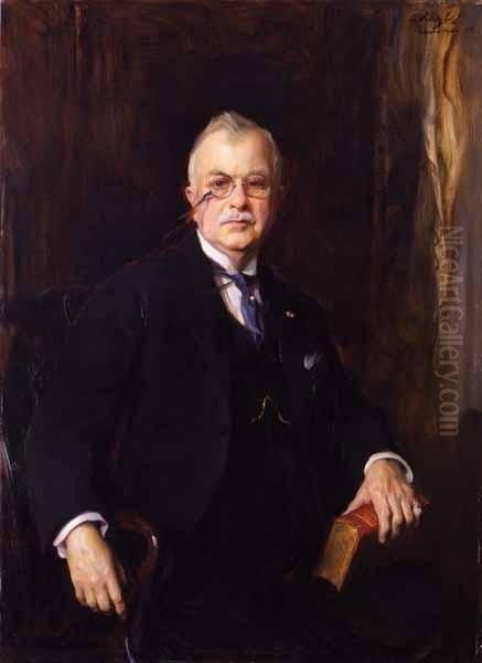Edward Drummond Libbey Oil Painting by Philip de Laszlo