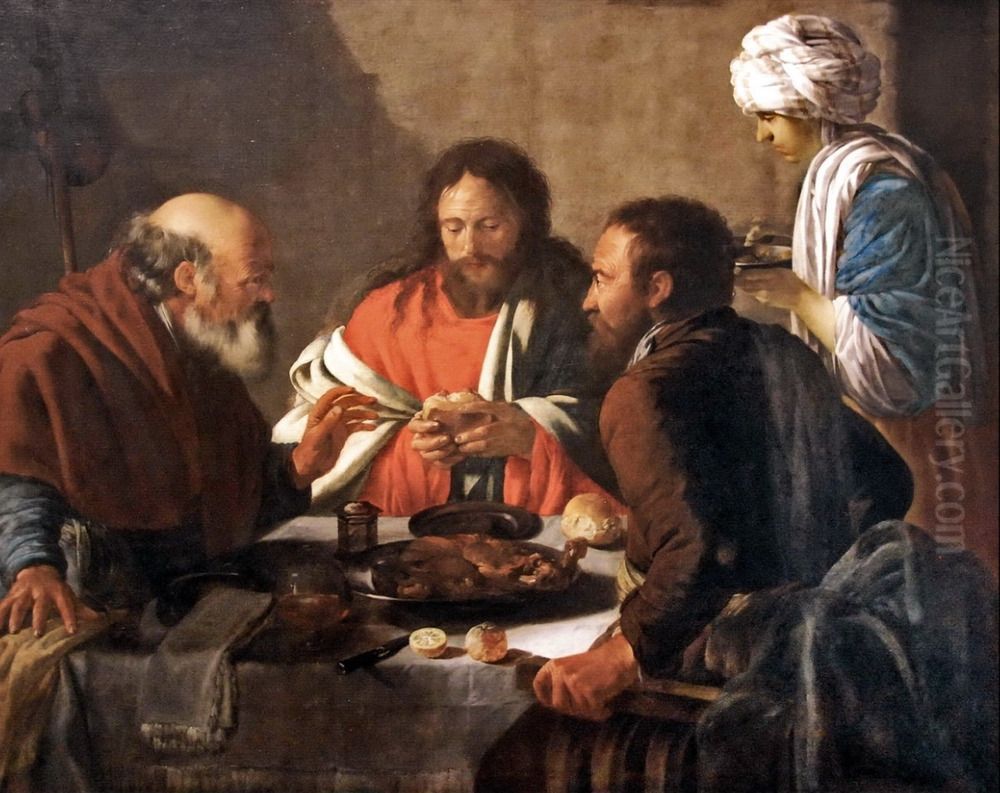 The Supper at Emmaus Oil Painting by Hendrick Ter Brugghen
