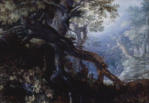 Forest with Deer