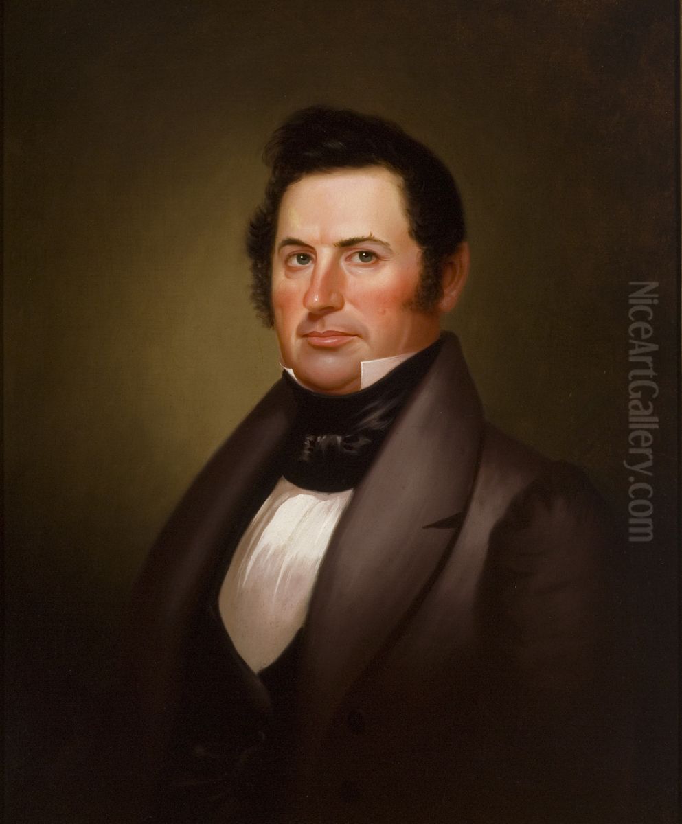 General Richard Gentry Oil Painting by George Caleb Bingham