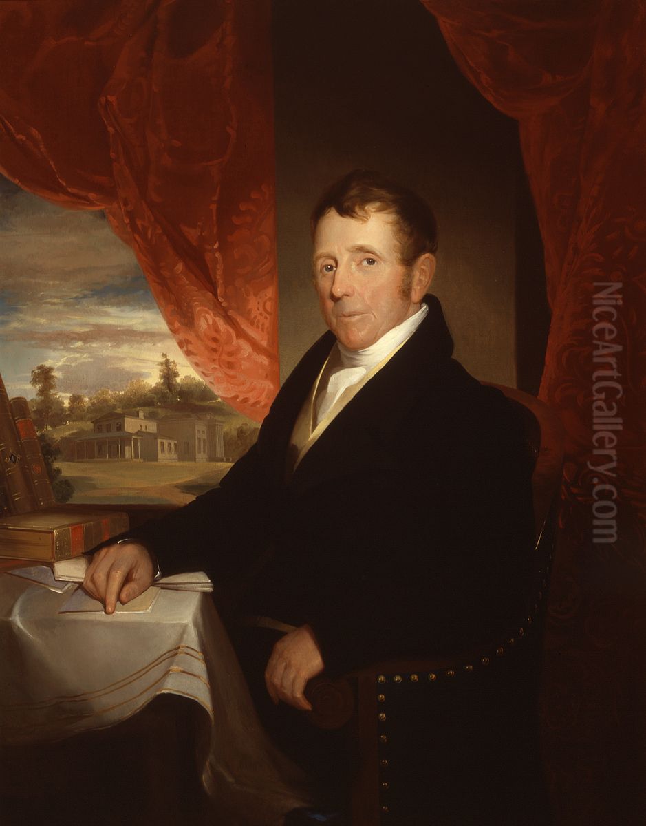 George Clarke Oil Painting by Samuel Finley Breese Morse