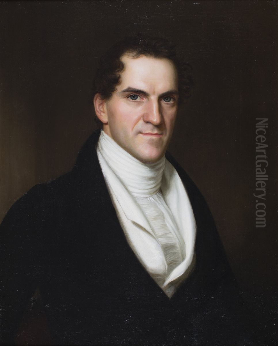 Henry Vanderlyn Oil Painting by John Vanderlyn