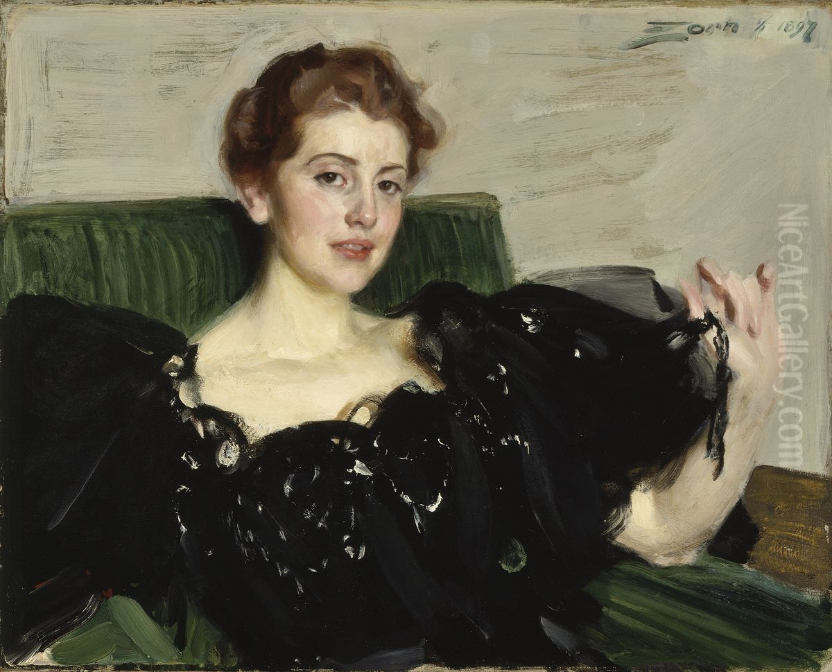 Lucy Turner Joy Oil Painting by Anders Zorn