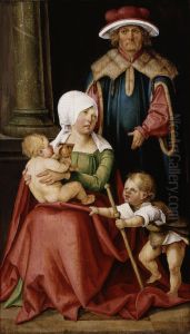 Mary Salome and Zebedee with their Sons James...