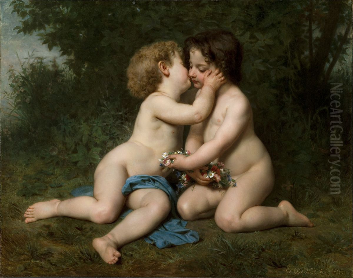 Peace Oil Painting by William-Adolphe Bouguereau