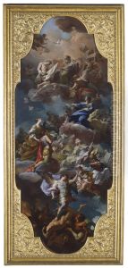 St. Helena and the Emperor Constantine Presented to the Holy Trinity by the Virgin Mary St. Helena and the Emperor Constantine Presented to the Holy Trinity by the Virgin Mary