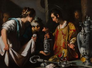 St. Lawrence Distributing the Riches of the Church St. Lawrence Distributing the Riches of the Church