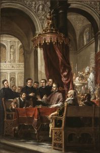 The Conversion and Baptism of St. Augustine by...