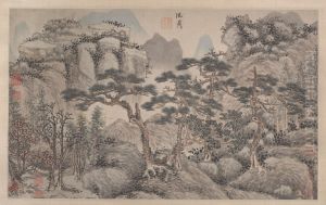 Landscape with Four Pines