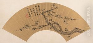 Branch of Blossoming Plum