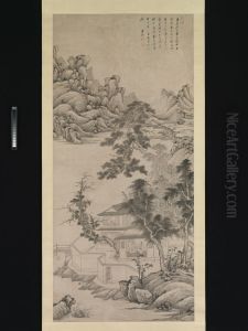 Lofty Scholar among Streams and Mountains, in the manner of Juran Lofty Scholar among Streams and Mountains, in the manner of Juran