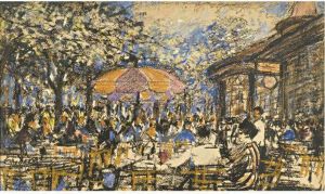 Boulevard In Paris