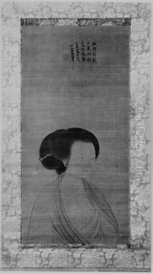 yuan yi ming shi nu xiang zhou Oil Painting by Li Gonglin
