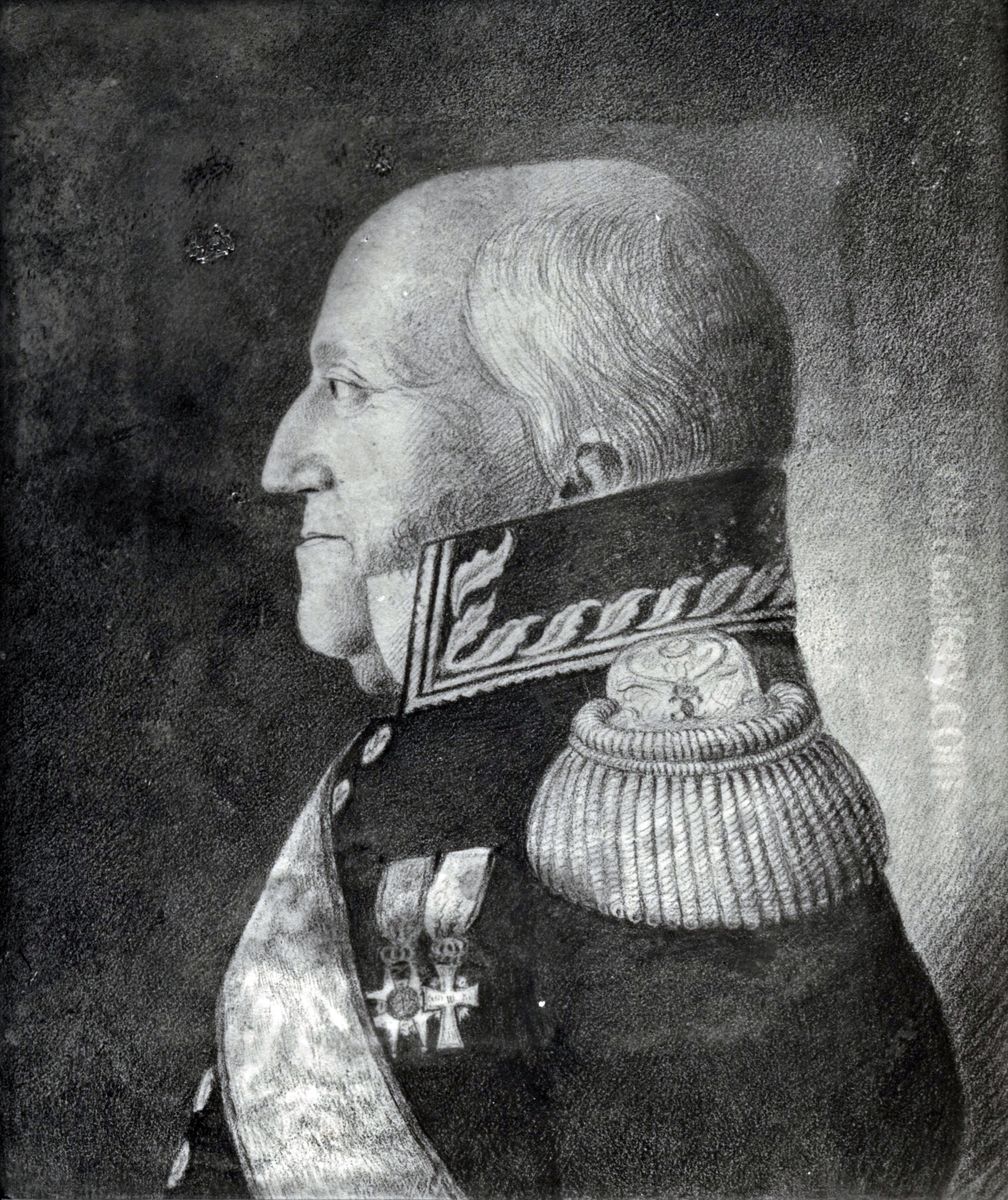 Carsten Gerhard Bang Oil Painting by Johannes Finne Rosenvinge