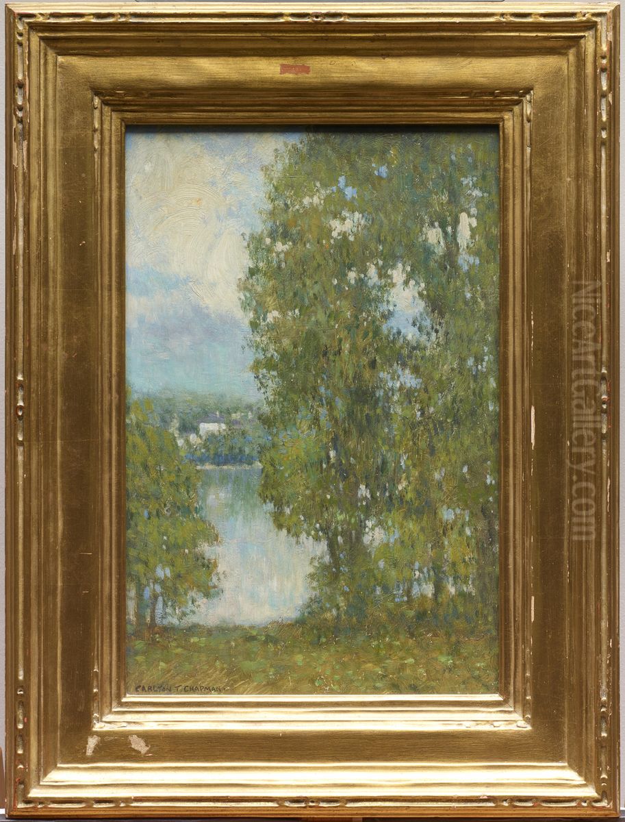 Landscape Oil Painting by Carlton Theodore Chapman