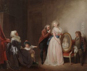 Woman Showing Her Portrait