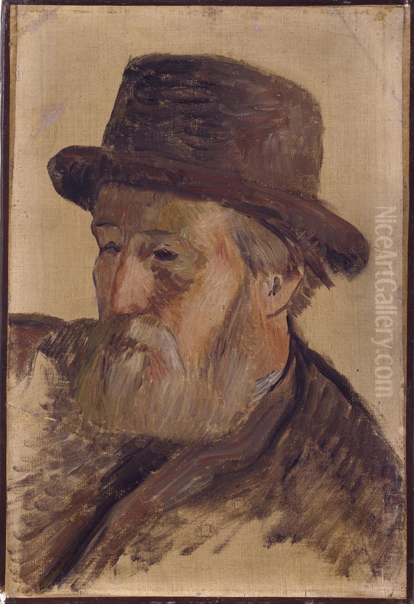 Portrait d'Isidore Gauguin, oncle de l'artiste; ou Henri Gauguin Oil Painting by Paul Gauguin