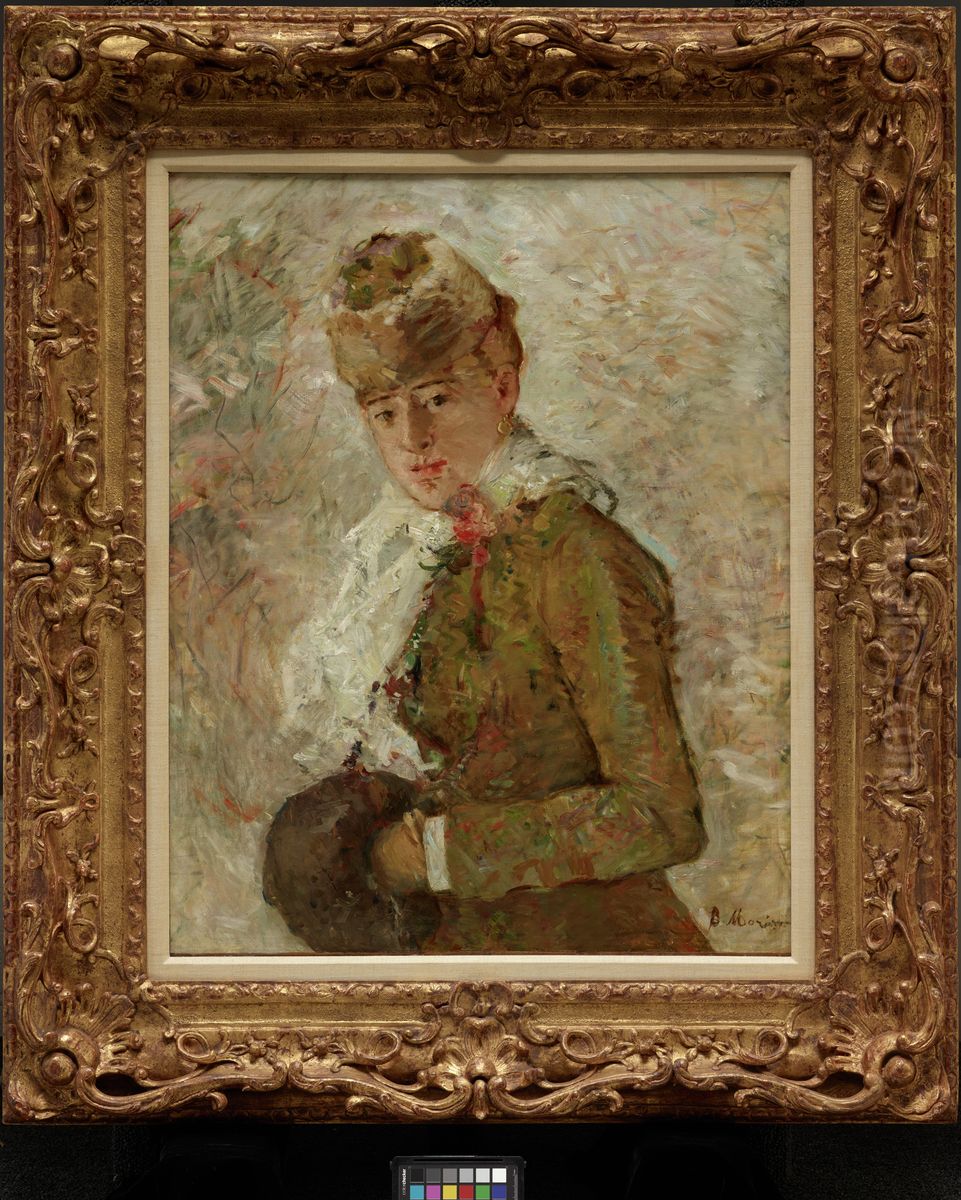 Winter Oil Painting by Berthe Morisot