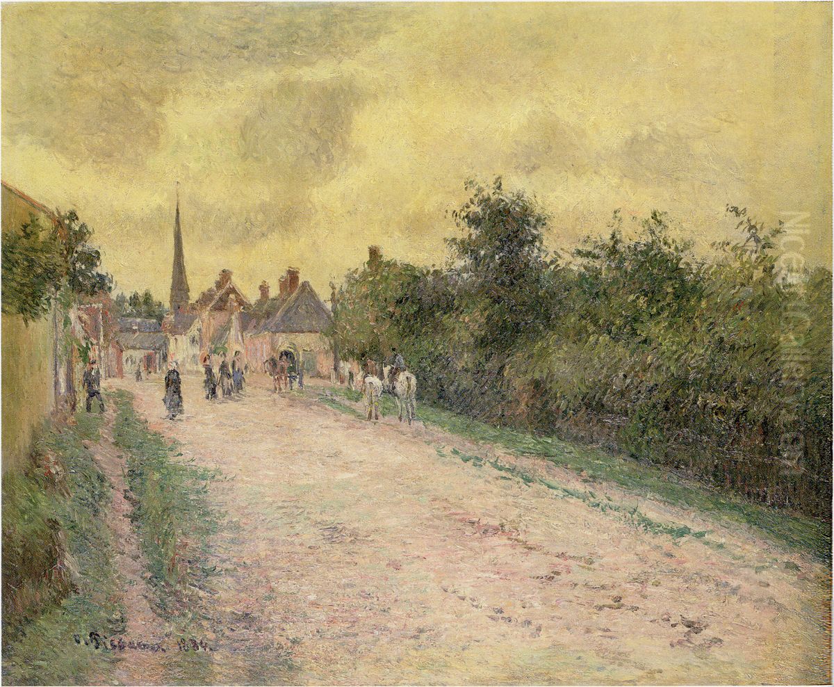 erani cunno ruri kou Oil Painting by Camille Pissarro