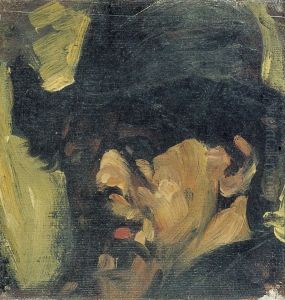 Self-portrait with hat. '`UNIQ--ref-00000004-QINU`
